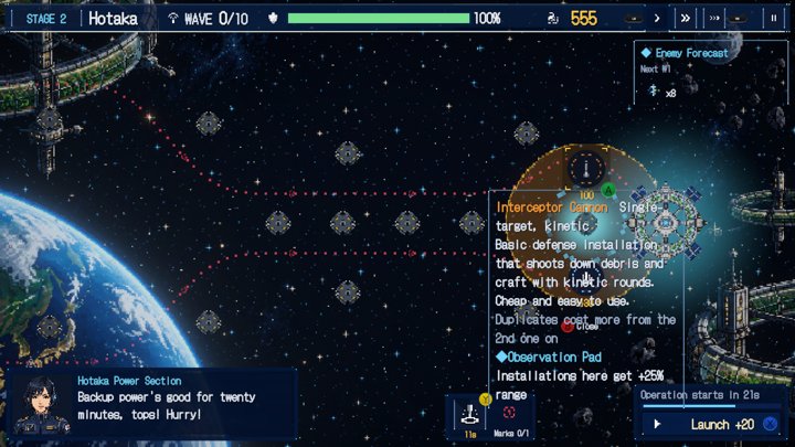 Orbital Defense 2899：防衛設備の建設（英語）